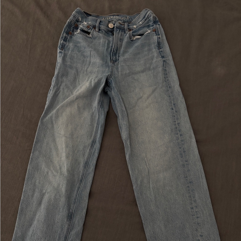 American Eagle Baggy Mom Jeans